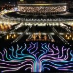 Вечерний парк Галицкого в Краснодаре